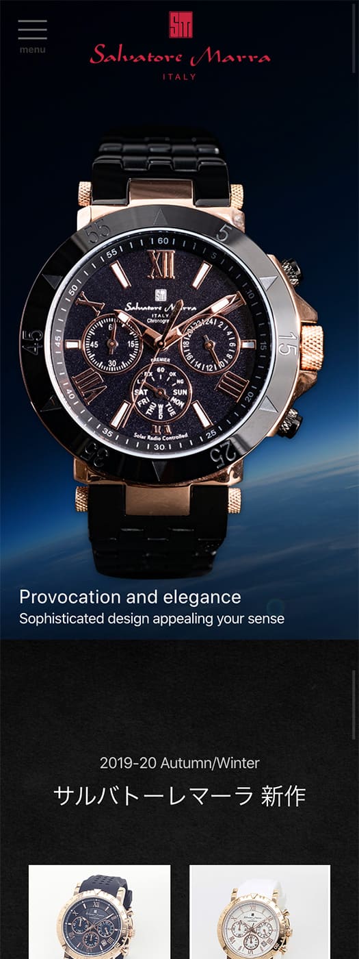 腕時計ブランド Salvatore Marra様